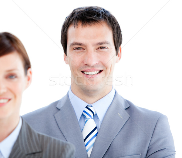 Portrait of a smiling businesspartners looking at the camera Stock photo © wavebreak_media