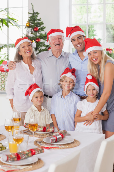 Smiling family at christmas Stock photo © wavebreak_media