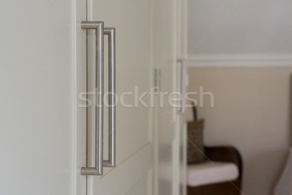 Buitenkant deur behandelen home ontwerp Stockfoto © wavebreak_media