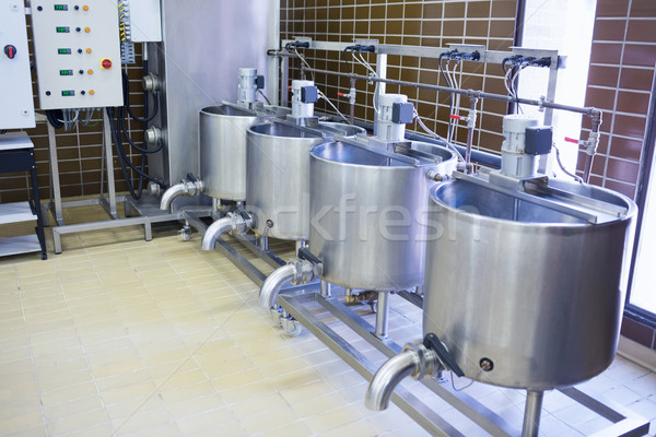 Close up of several vat Stock photo © wavebreak_media
