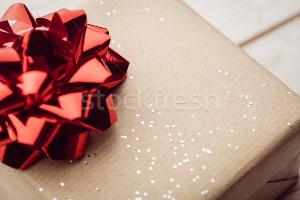 extreme close up view of a present Stock photo © wavebreak_media