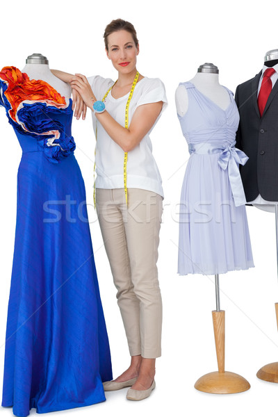 Portrait of a female fashion designer and mannequins Stock photo © wavebreak_media