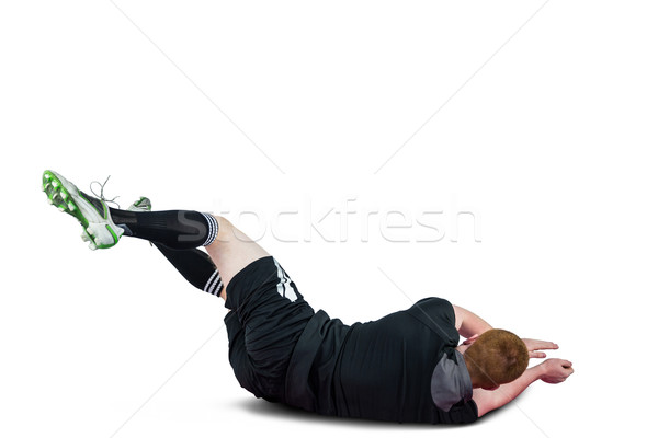 A rugby player scoring a try Stock photo © wavebreak_media