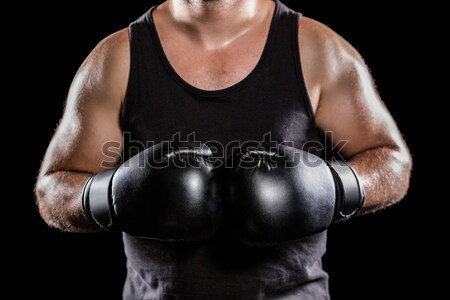 человека боксерские перчатки спортзал цифровой композитный спорт Сток-фото © wavebreak_media
