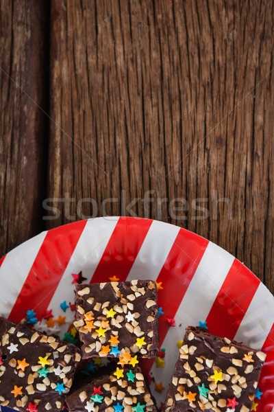 Servi plaque alimentaire [[stock_photo]] © wavebreak_media