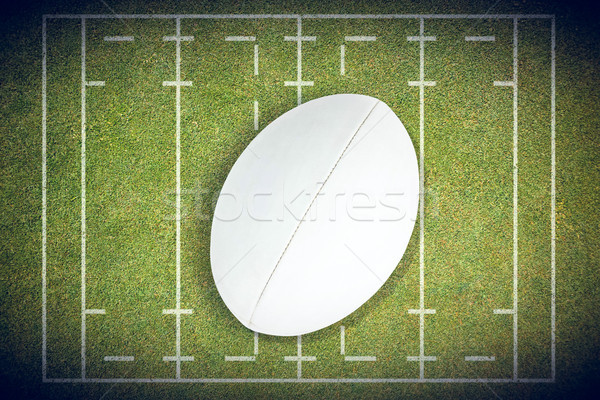 Obraz rugby ball rugby taktyka Zdjęcia stock © wavebreak_media