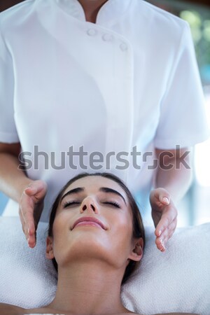 Foto stock: Caucásico · Pareja · reunión · mujer · espacio · pensando