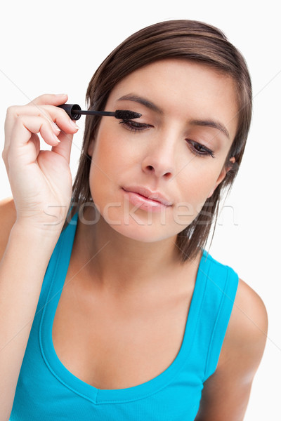 Adolescent yeux noir mascara [[stock_photo]] © wavebreak_media