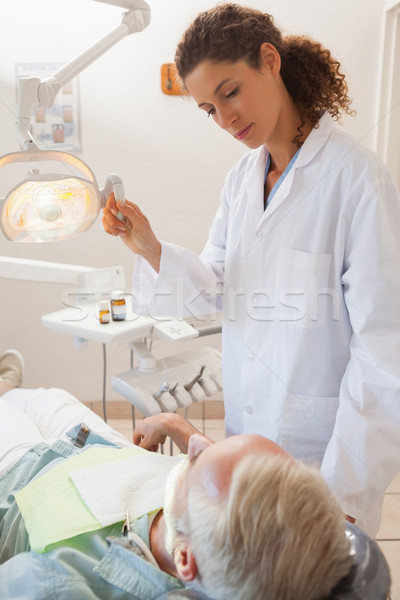 ストックフォト: 歯科 · 調べる · 歯 · 歯科医 · 椅子 · 歯科