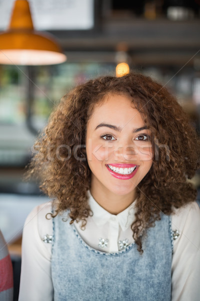 Retrato sorridente bela mulher feliz pub festa Foto stock © wavebreak_media