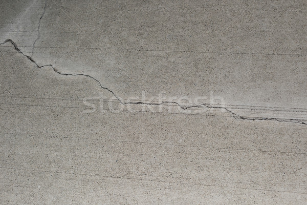 Konkrete Wand crack Hintergrund glücklich Stock foto © wavebreak_media