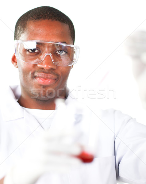 Man conducting science research Stock photo © wavebreak_media