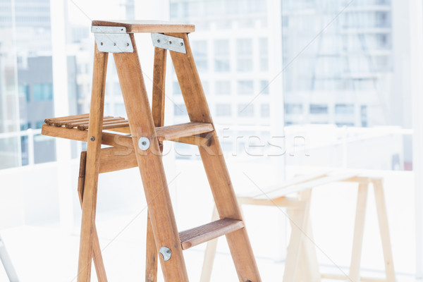 Step ladder in bright office Stock photo © wavebreak_media