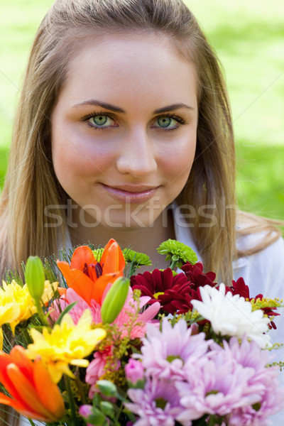 [[stock_photo]]: Jeunes · fille · merveilleux