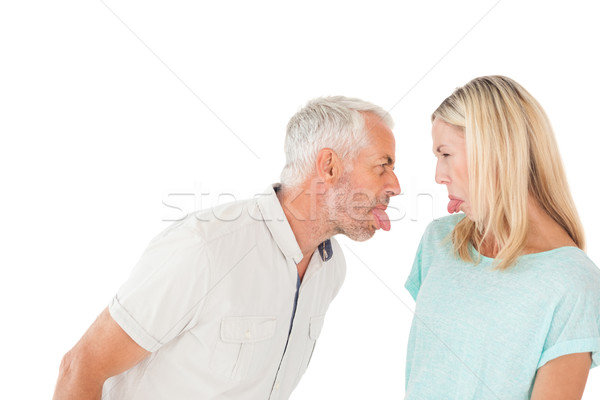 Mature couple arguing with each other Stock photo © wavebreak_media