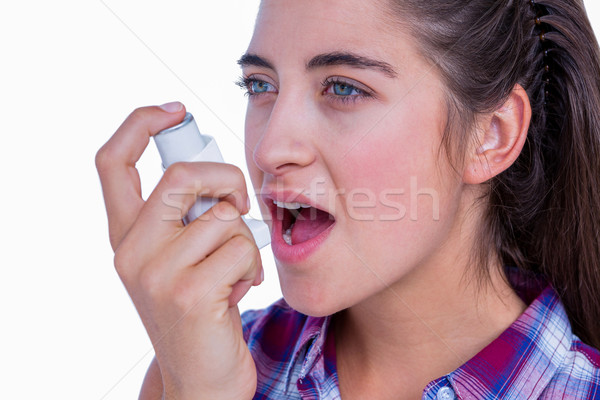 Bella bruna donna asma stile di vita Foto d'archivio © wavebreak_media