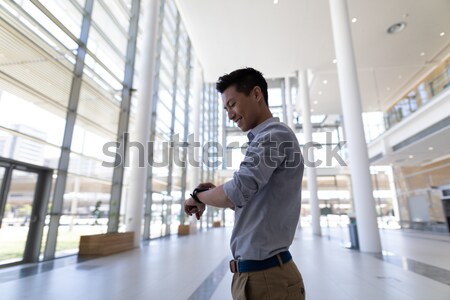 Worried businessman in hospital Stock photo © wavebreak_media