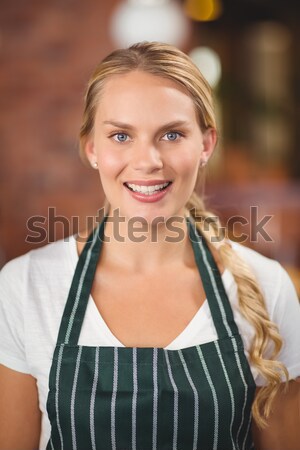 Stock photo: Confident hairdresser smiling at camera