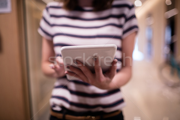 Businesswoman using digital tablet at office Stock photo © wavebreak_media