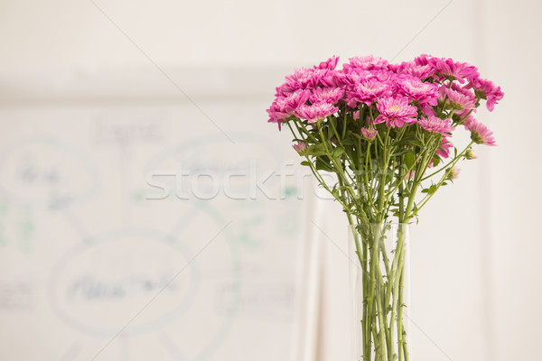 Fresco flores escritório trabalhando Foto stock © wavebreak_media