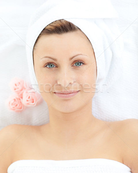 Kobieta masażu spa piękna relaks Zdjęcia stock © wavebreak_media