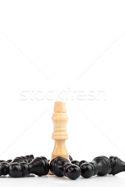 Scacchi gioco bianco divertimento nero pensare Foto d'archivio © wavebreak_media