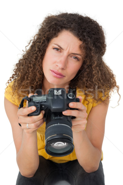 Portrait of a female photographer Stock photo © wavebreak_media