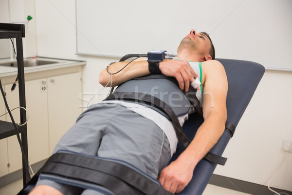 Homme trouver sur médicaux centre sport [[stock_photo]] © wavebreak_media