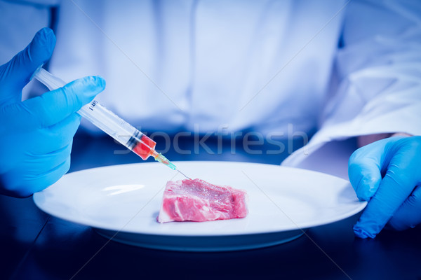 продовольствие ученого сырой мяса университета школы Сток-фото © wavebreak_media