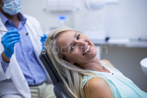 Portrait of female patient smiling Stock photo © wavebreak_media