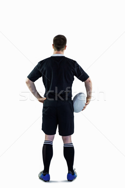 Rugby jogador ver de volta esportes Foto stock © wavebreak_media