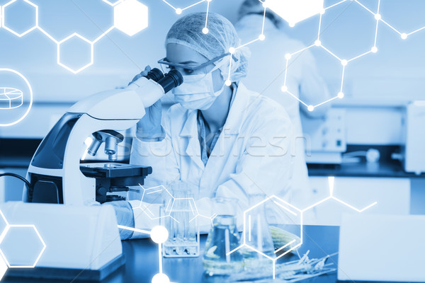 Stock photo: Composite image of science graphic
