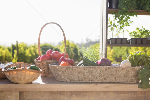 Various fresh vegetables on table Stock photo © wavebreak_media