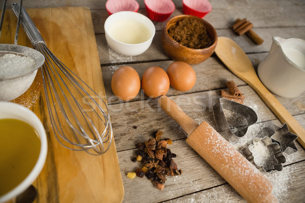 Close up of utensils and ingredients  Stock photo © wavebreak_media