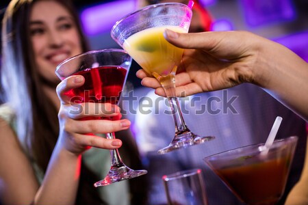 Woman sipping on a drink Stock photo © wavebreak_media