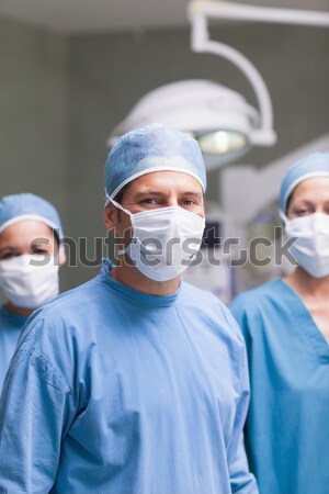 Foto d'archivio: Ritratto · chirurghi · chirurgico · strumento · operazione