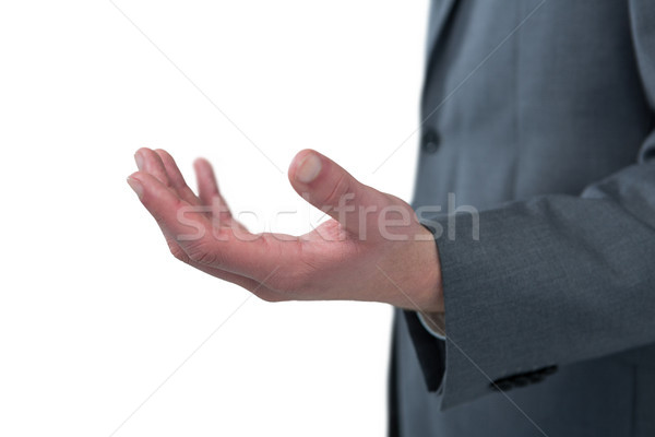 Mid section of businessman pretending to be holding Stock photo © wavebreak_media