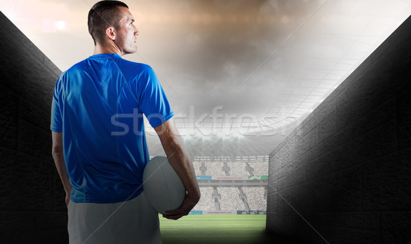 Imagen rugby jugador Foto stock © wavebreak_media