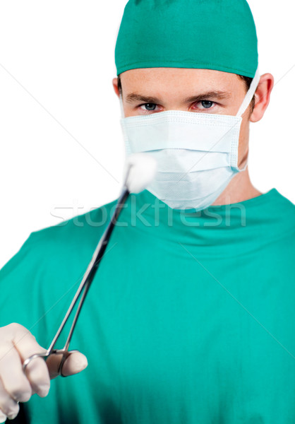 Férfi sebész tart sebészi orvosi egészség Stock fotó © wavebreak_media