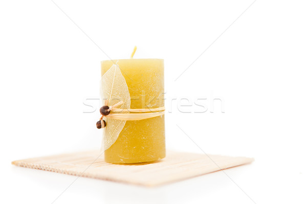 黃色 蠟燭 白 草莓 串 播放 商業照片 © wavebreak_media