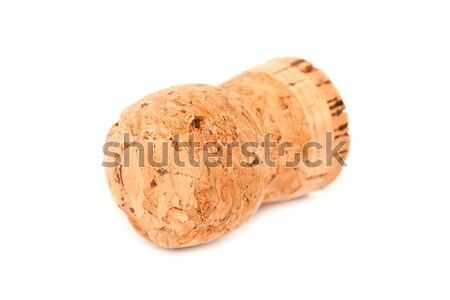 Stockfoto: Kurk · witte · partij · champagne · fles · alcohol