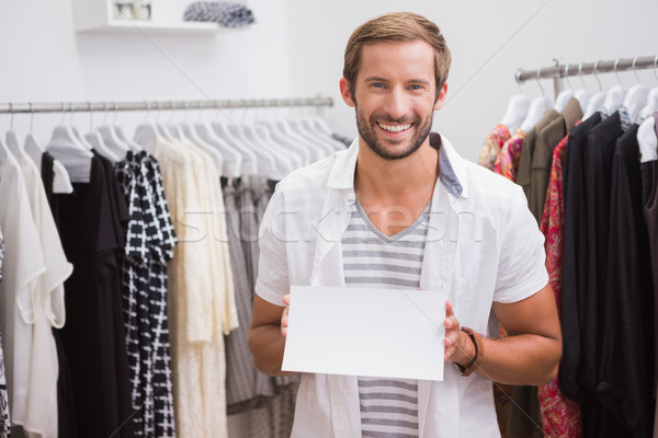 Portrait souriant homme regarder [[stock_photo]] © wavebreak_media