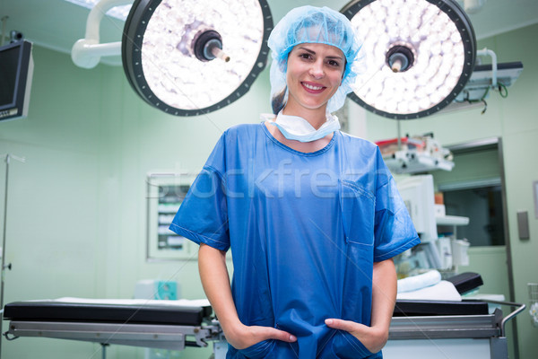 Portrait of female surgeon standing in operation room Stock photo © wavebreak_media