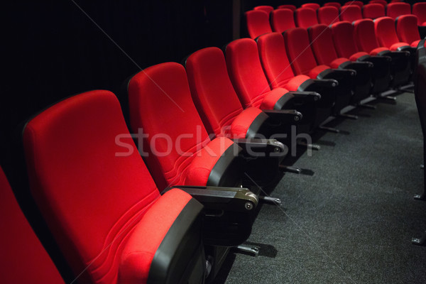 Lege Rood film stoel Stockfoto © wavebreak_media