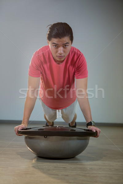 Férfi portré jóképű férfi nő fitnessz egészség Stock fotó © wavebreak_media