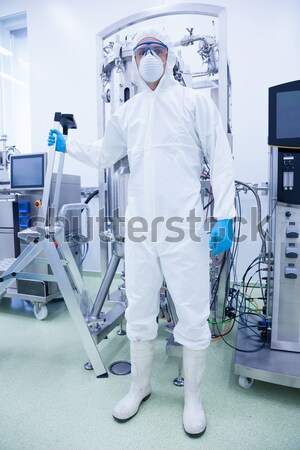 Médico máscara de oxigeno cara paciente hospital mujer Foto stock © wavebreak_media