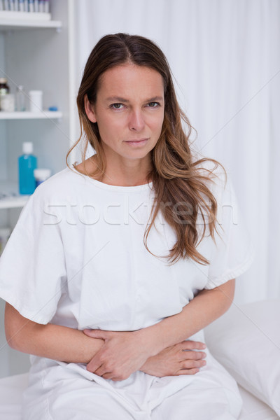 Woman having terrible stomachache Stock photo © wavebreak_media