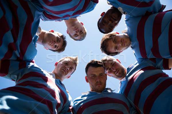 Low angle portrait of rugby players Stock photo © wavebreak_media