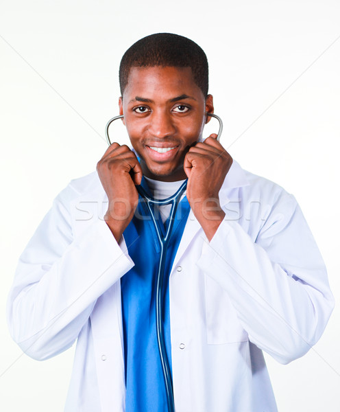 Young Doctor at work in a hospital Stock photo © wavebreak_media