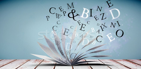 Composite image of letters Stock photo © wavebreak_media